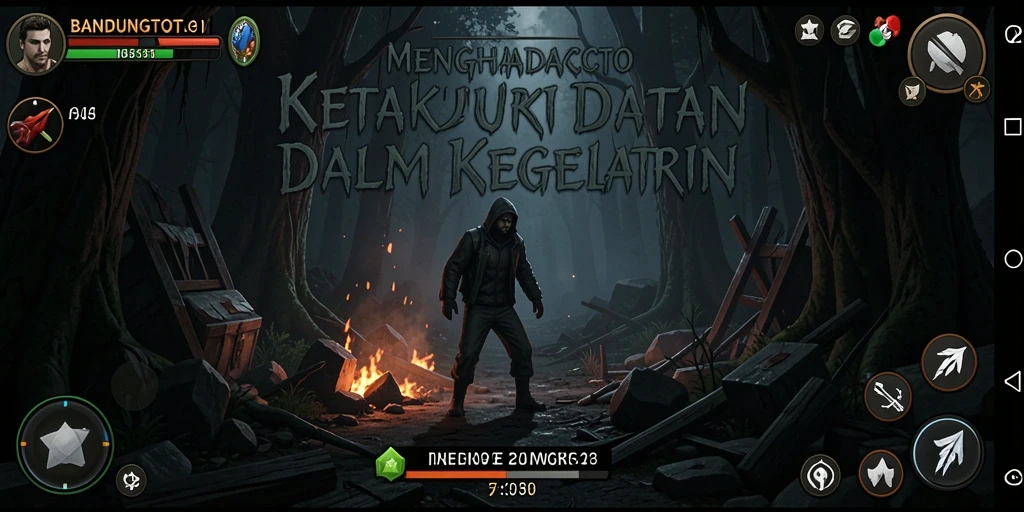 Tampilan gameplay seram dari BANDUNGTOTO yang menegangkan.