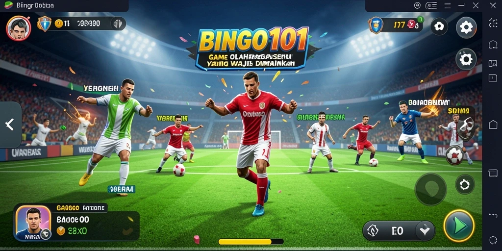 Screenshot BINGO101 menampilkan gameplay yang dinamis dan menarik.