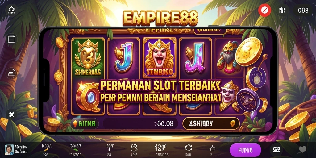 Tampilan gameplay seru di EMPIRE88 dengan tema slot yang menarik.