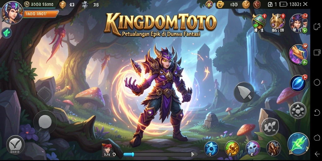 Gameplay menarik dengan tantangan seru di KINGDOMTOTO.