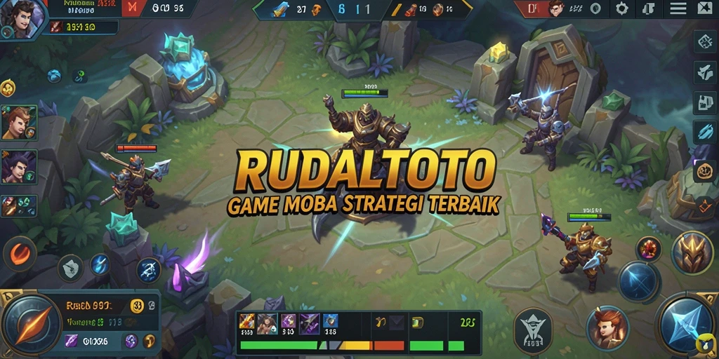 Tampilan gameplay RUDALTOTO yang menegangkan dan strategis.